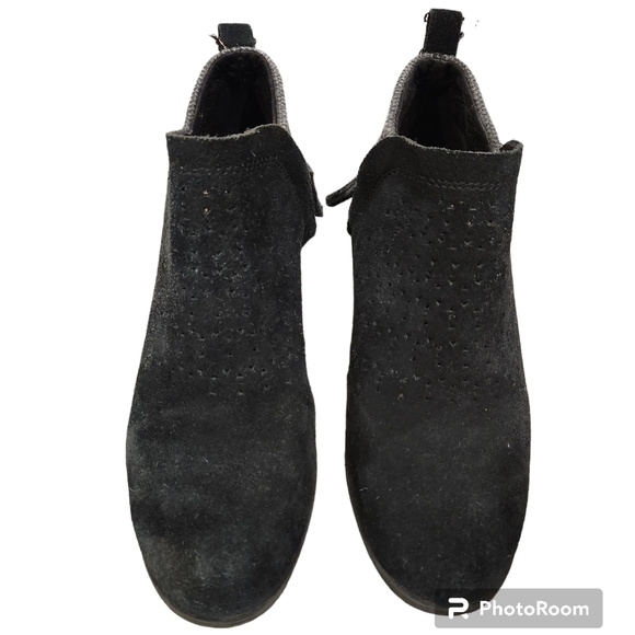 TOMS Deia Leather Ankle Boot Women's 6.5 - Picture 6 of 8